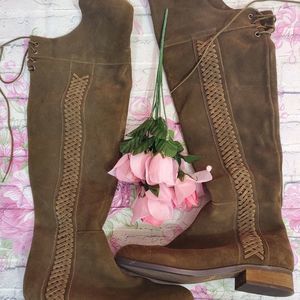 Sbicca over the knee leather boots